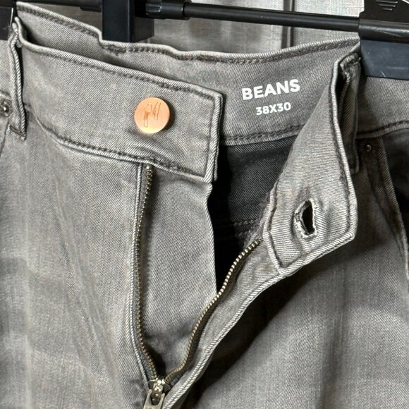 Mugsy Jeans - Men's Gray / Beans Jeans - Size 38 x 30 - Picture 7 of 7